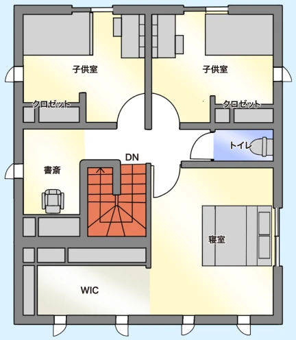モード 2階 間取り図
